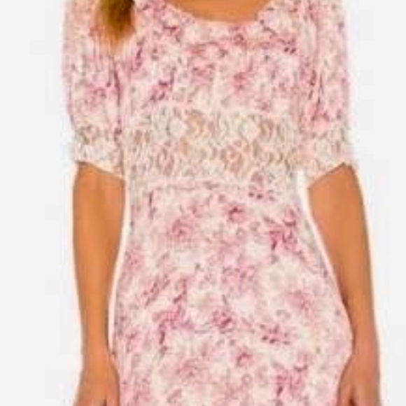 FREE PEOPLE Lucie Mini Dress ~ Size 6 ~ NEW  - ˚˖𓍢ִ໋🌷͙֒ - Picture 4 of 9